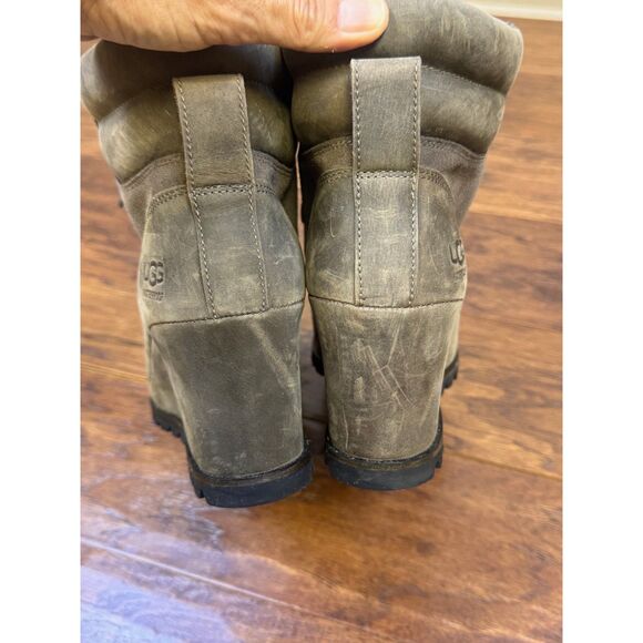 UGG Valory Waterproof Boot, Light Brown, Sz 10 - Picture 8 of 15